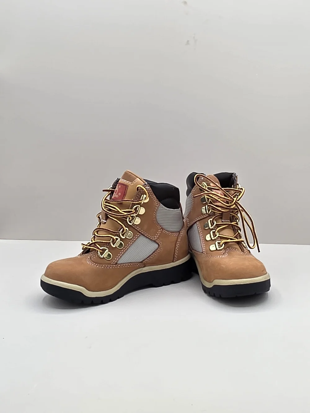 Timberland Kids Unisex Tan & Black Hiking Boots